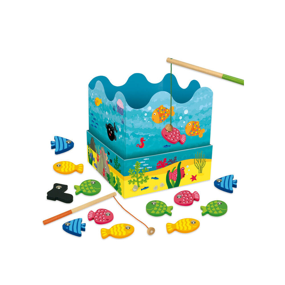 Goula Fishing Game Magnetic Fishing Toy Kids/Children Educational Toy Set 2y+ — image 3
