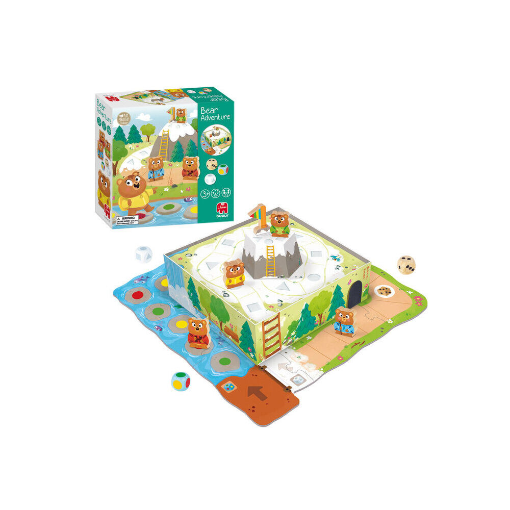 Goula Bear Adventure Fun Board Game Kids/Children/Family Educational Toy 3y+ — image 2