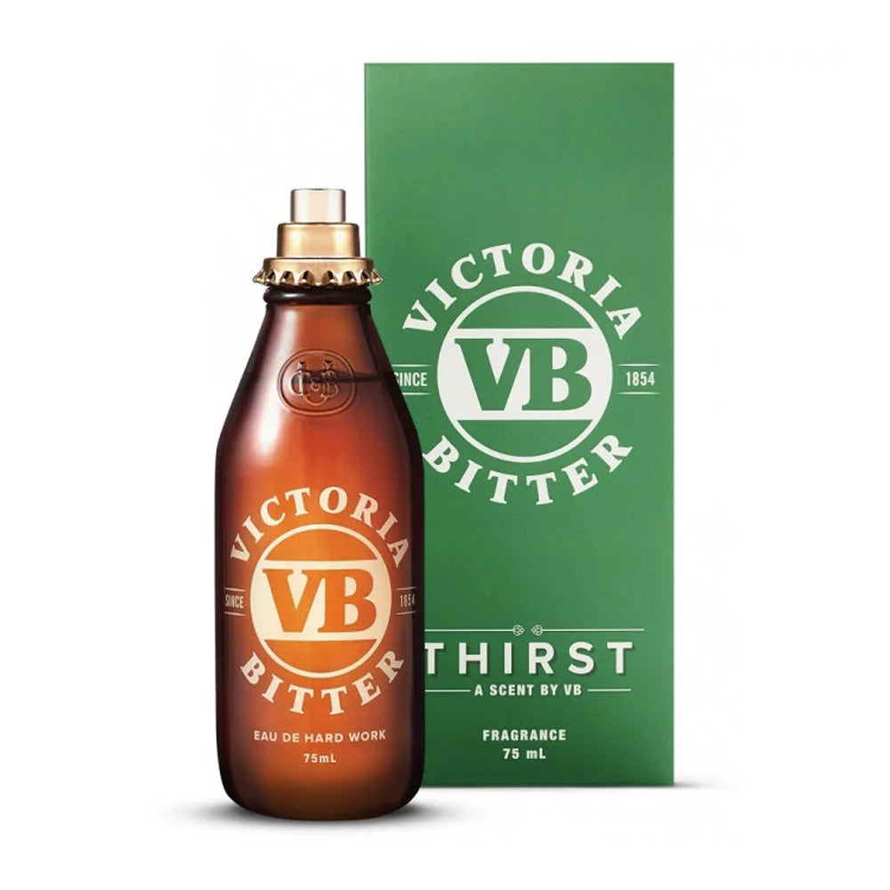 VB Thirst Stubby Fragrance Mens Eau De Hard Work EDT Toilette 75ml