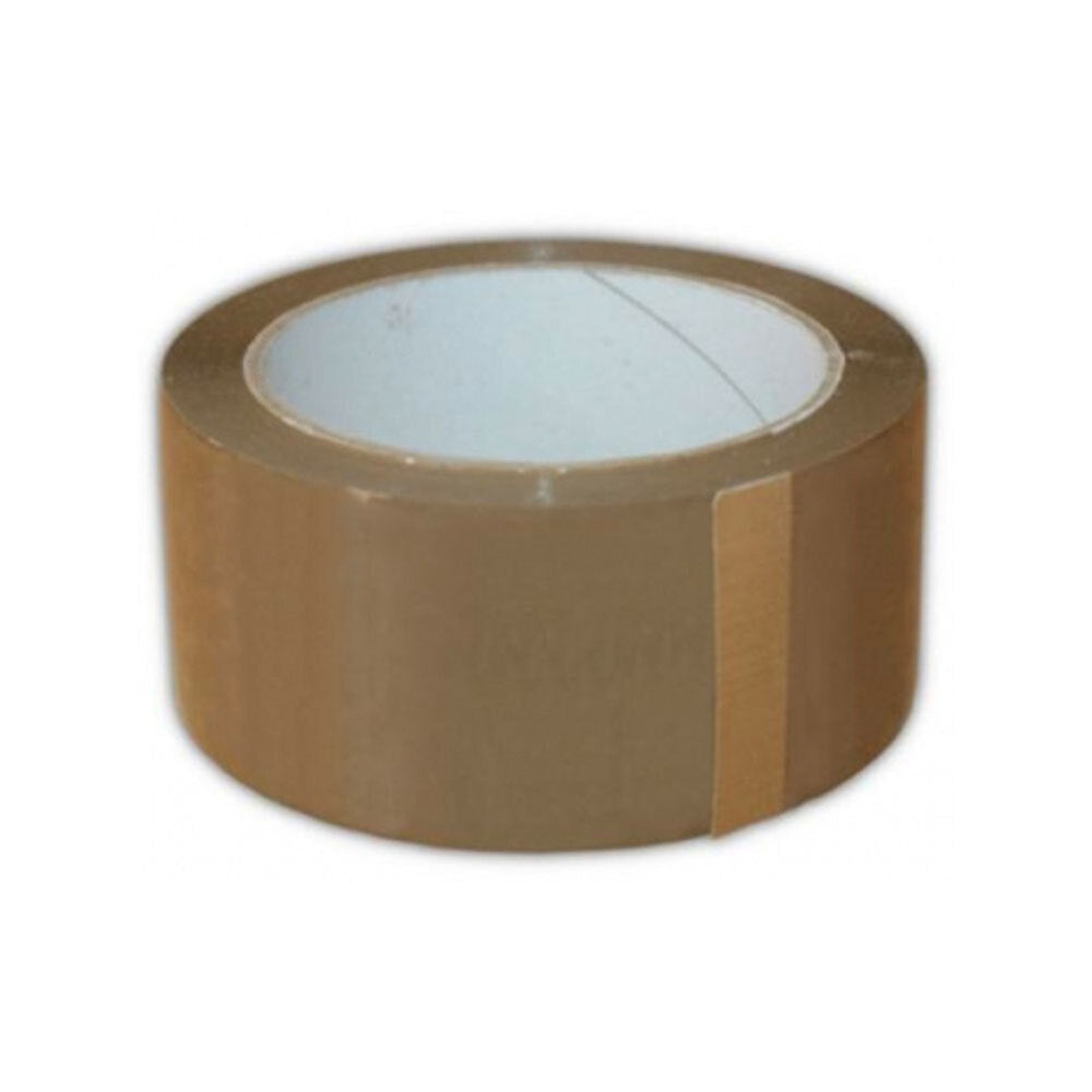 Gusspak Packaging Tape Acrylic Premium Quality Brown 25um x 48mm x 75m (72 Pieces) — image 2