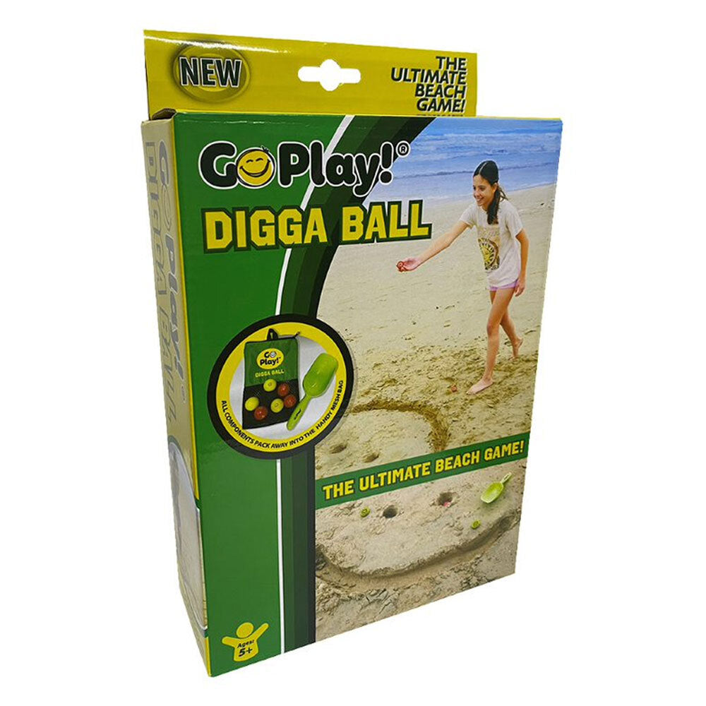 GO Play! Go Play Digga Ball/Scooper/Carry Bag Outdoor Beach Toy Kids 5y+ (8 Pieces) — image 2