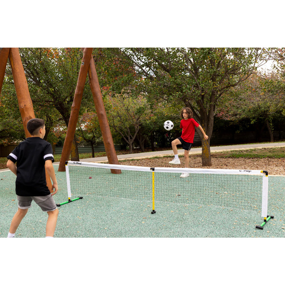 GO Play! Racquet/Soccer Ball Tennis Net Combo Kids Outdoor Game Sports Set 8y+ — image 4