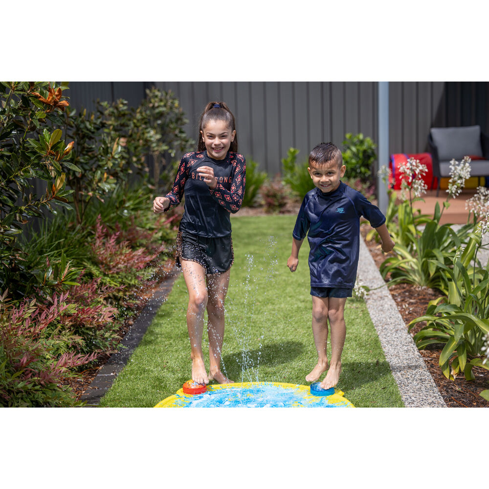 GO Play! Blue Backyard Inflatable Fun Stomp 'N Splash Blast Pad for Kids 3Y+ — image 10