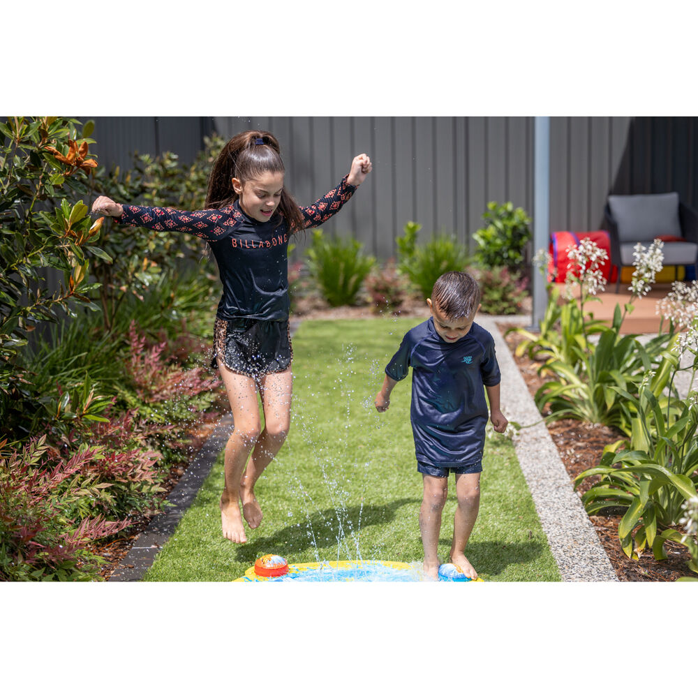 GO Play! Blue Backyard Inflatable Fun Stomp 'N Splash Blast Pad for Kids 3Y+ — image 8