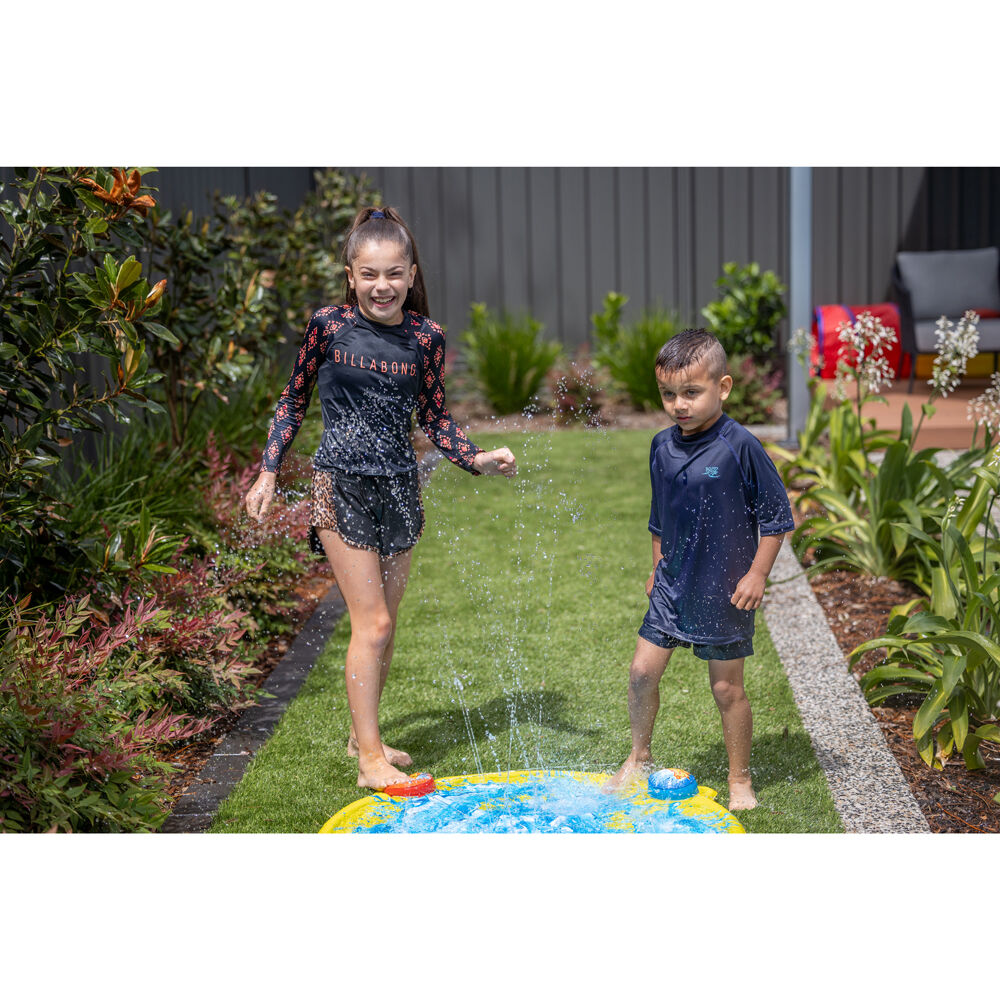 GO Play! Blue Backyard Inflatable Fun Stomp 'N Splash Blast Pad for Kids 3Y+ — image 9