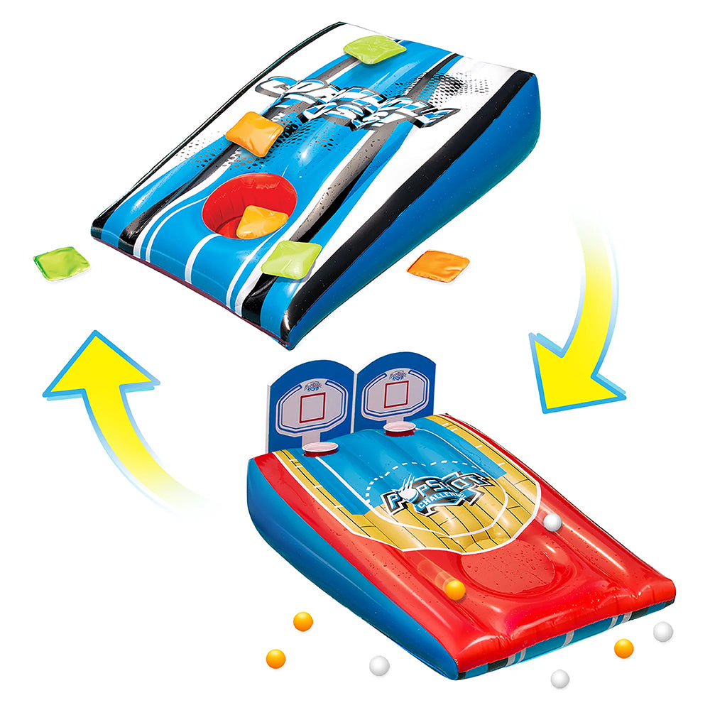 GO Play! Flip N Toss Game Challenge 2In1 Bean Bag/Ping Pong Throw Pool Game 8y+ — image 2