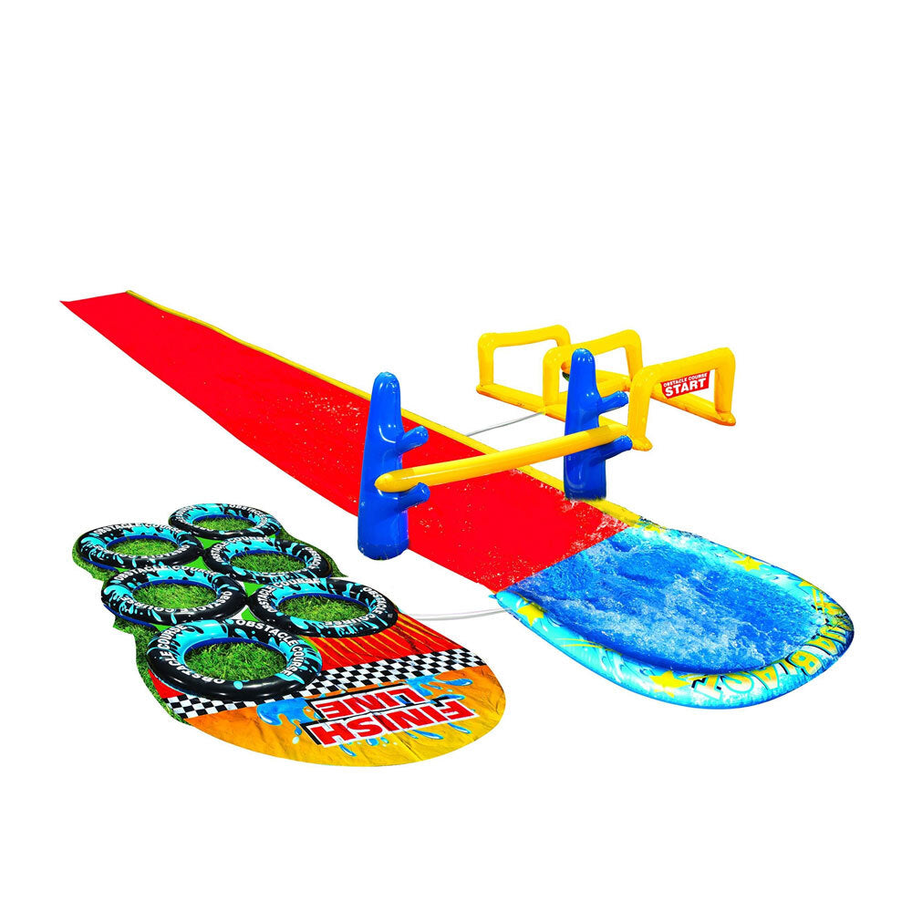 GO Play! Aqua Blast Obstacle Course Kids/Childrens Outdoor Activity Toy 5Y+ — image 2