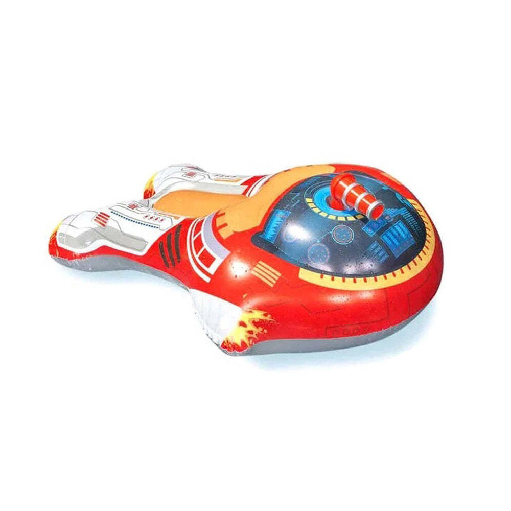 GO Play! Battle Blast Space Cruiser Kids Inflatable Pool Float 112x76cm 5y+