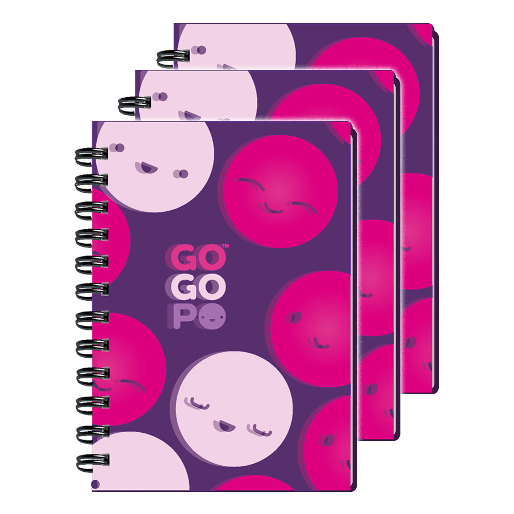Gogopo 3D Effect Notepad Paper Notebook Educational Learning KIds/Children (3 Pack)