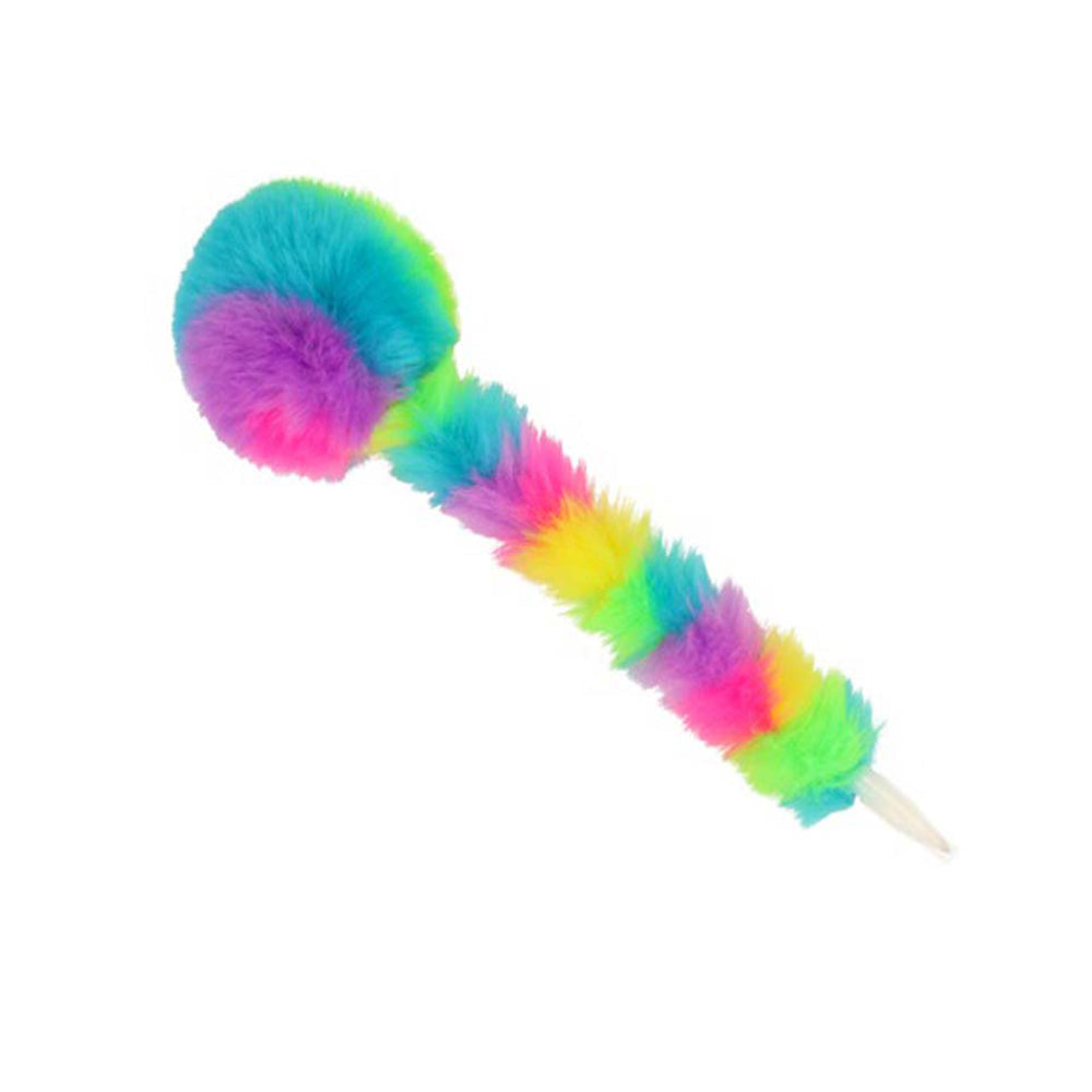 Gogopo Fluffy Neon Pen Arts Craft Fur Pompom Kids/Children/Adults 21.5 cm 3y+
