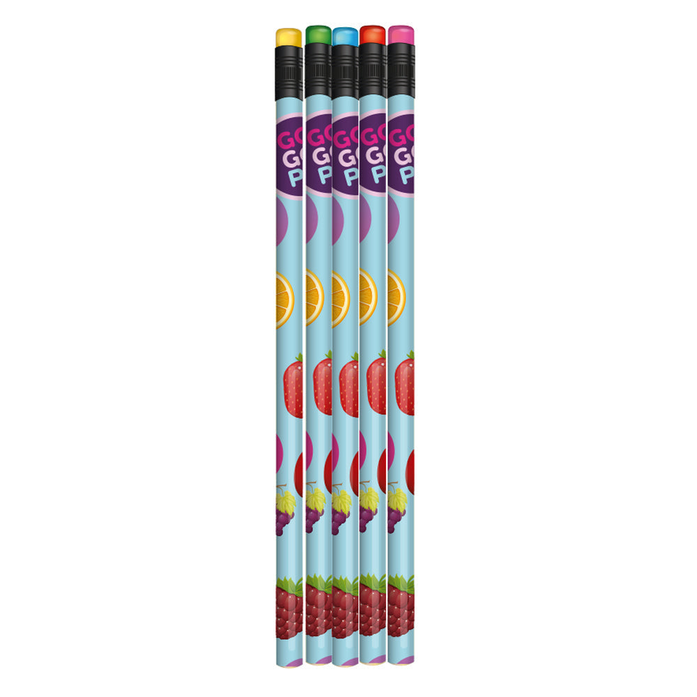 Gogopo Scented Pencils Arts Fun Crafts Office/School Kids/Children/Adults (5 Pack)