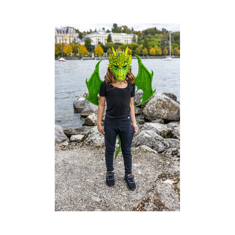 Great Pretenders Rubber Dragon Mask Kids/Children Costume Accessory 3y+ — image 3