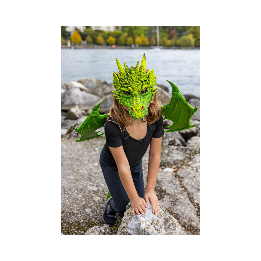 Great Pretenders Rubber Dragon Mask Kids/Children Costume Accessory 3y+ — image 5