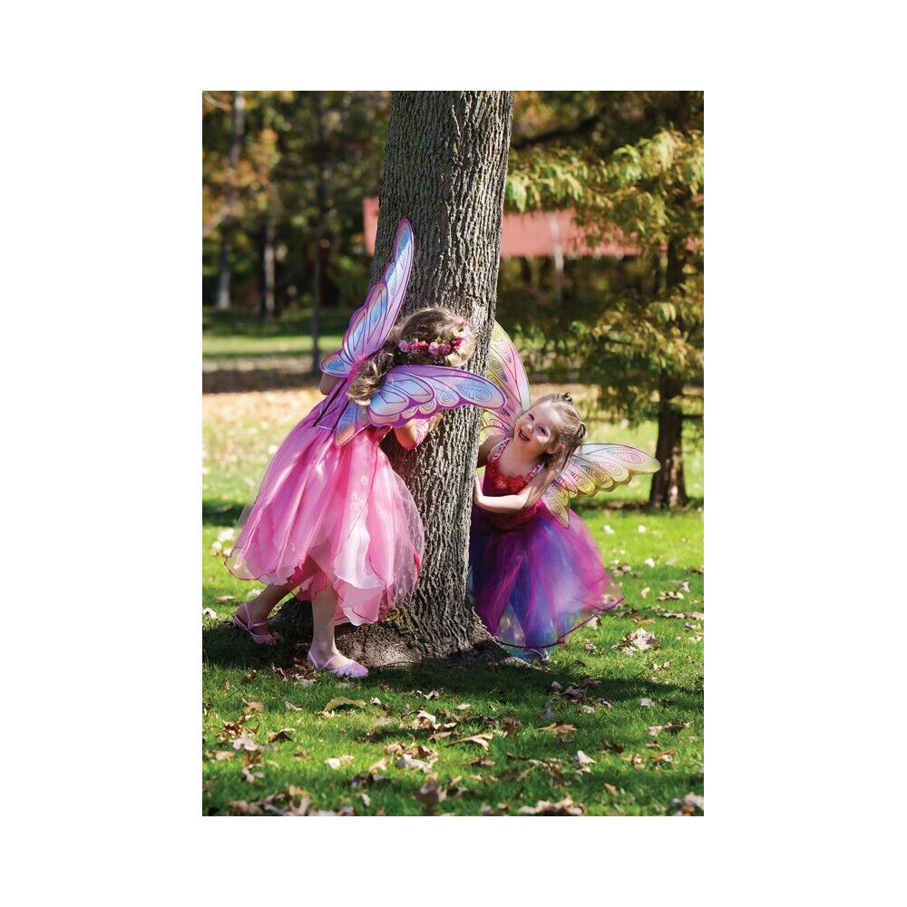 Great Pretenders Glitter Rainbow Wings Kids/Girls Party Dress-Up Costume 3y+ — image 2