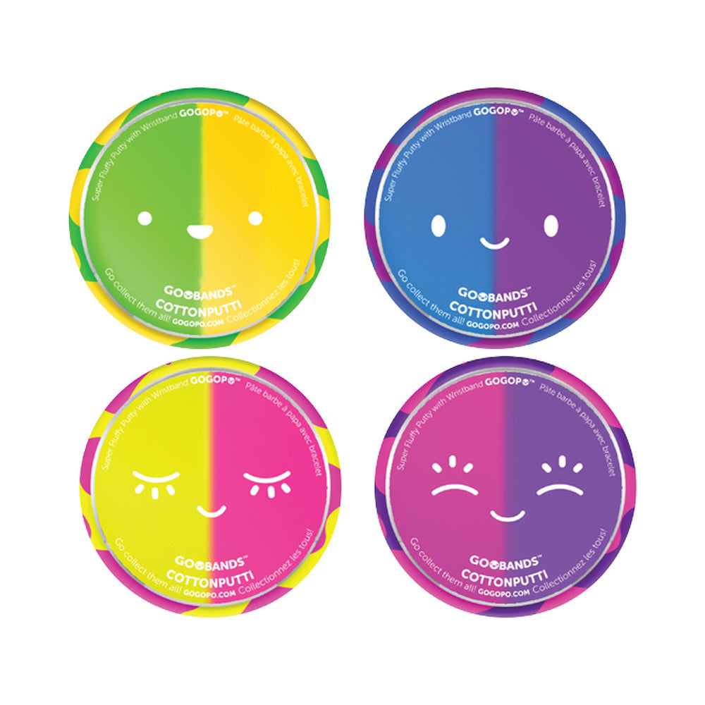 Goobandz Goobands Fluffiputti Toocolour 7cm Slime Stretch Stress Relief Toys 3y+ Asst (3 Pack) — image 3