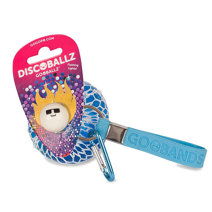 Gooballz Coloured Disco 6.5cm Fidget Toys Wristband Keyring Silicone 3y+ Assort — image 2