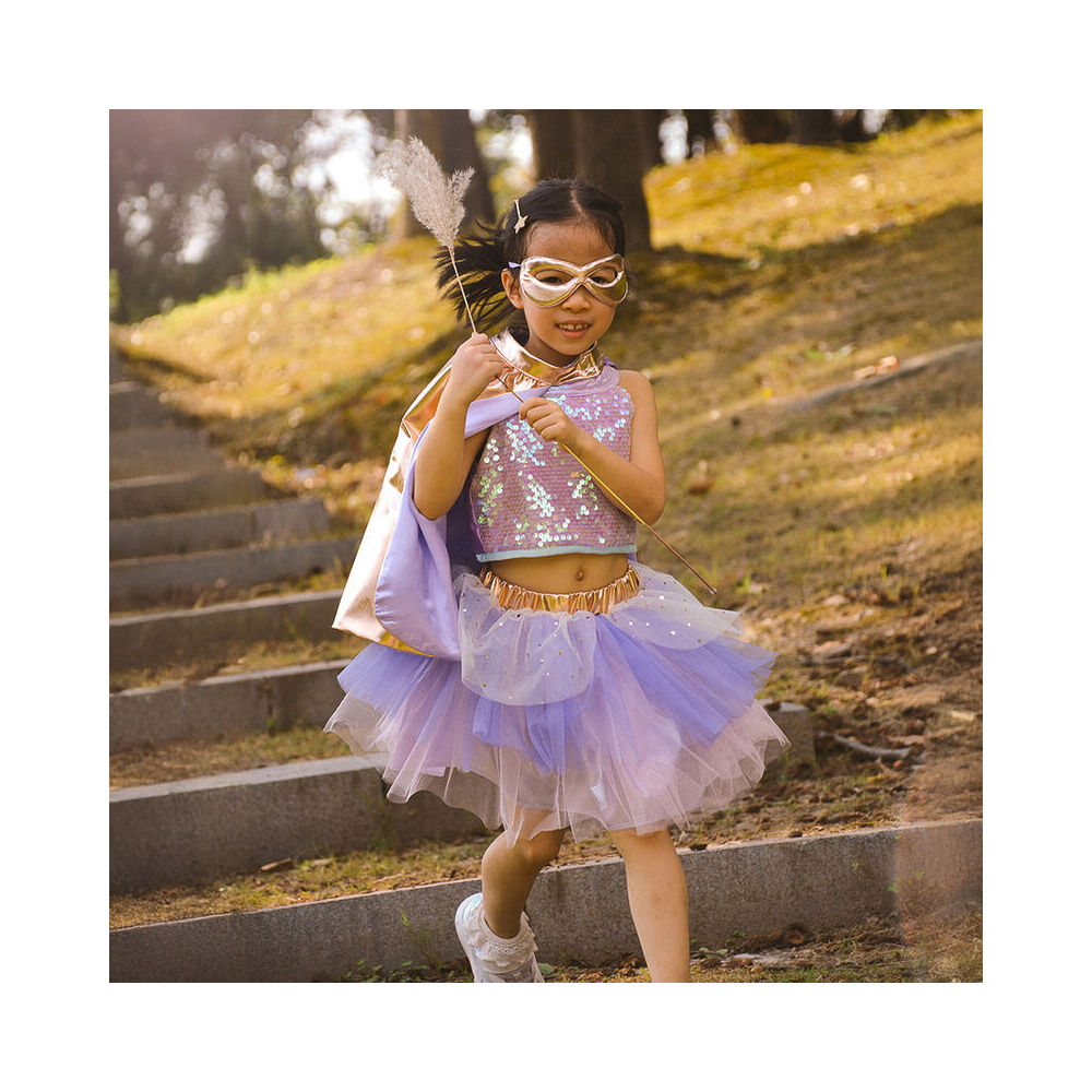 Great Pretenders Superduper Tutu Costume Set Rose Gold Size 4-6 Kids 4y+ (3 Pieces) — image 2