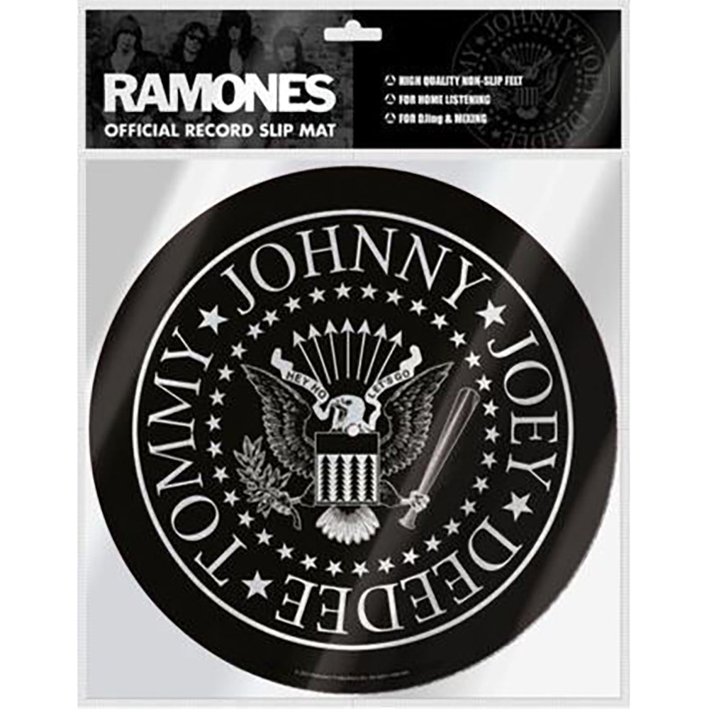 Johny Joey Johnny Joey Logo 70's Theme Record Player Anti-Slip Vinyl Circular Slipmat