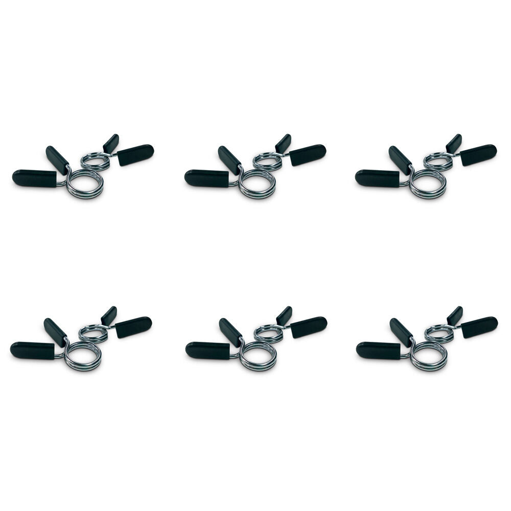 Hacienda 2pc Standard Spring Collars For 28mm Weight Handle Bar Pair (6 Pack)