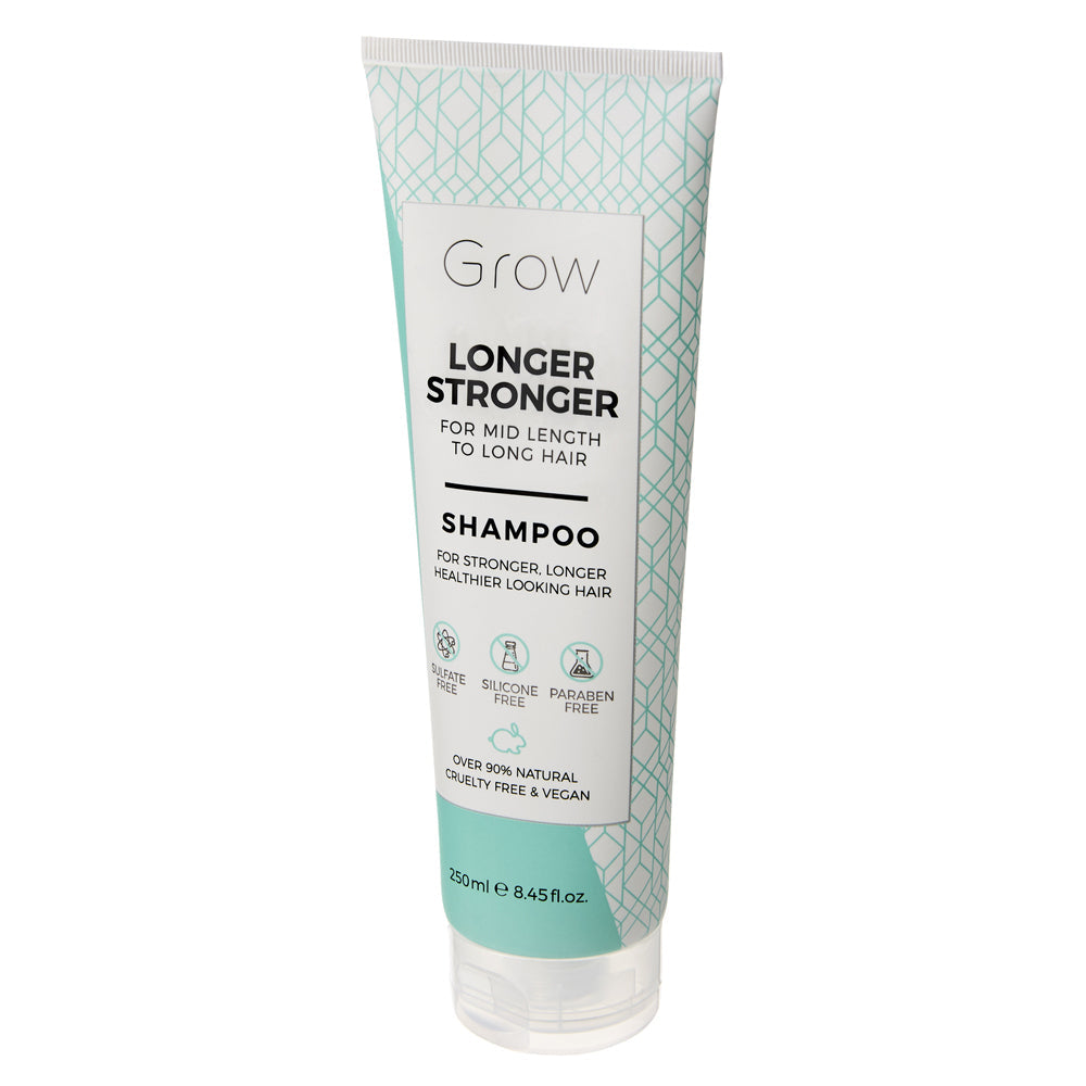 Grow Longer Stronger 250ml Shampoo Hair/Scalp Care For Mid Length to Long Strand — image 2