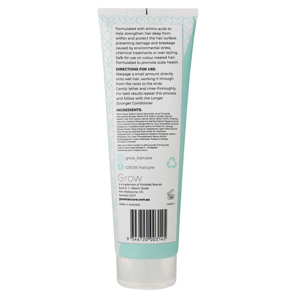 Grow Longer Stronger 250ml Shampoo Hair/Scalp Care For Mid Length to Long Strand — image 3