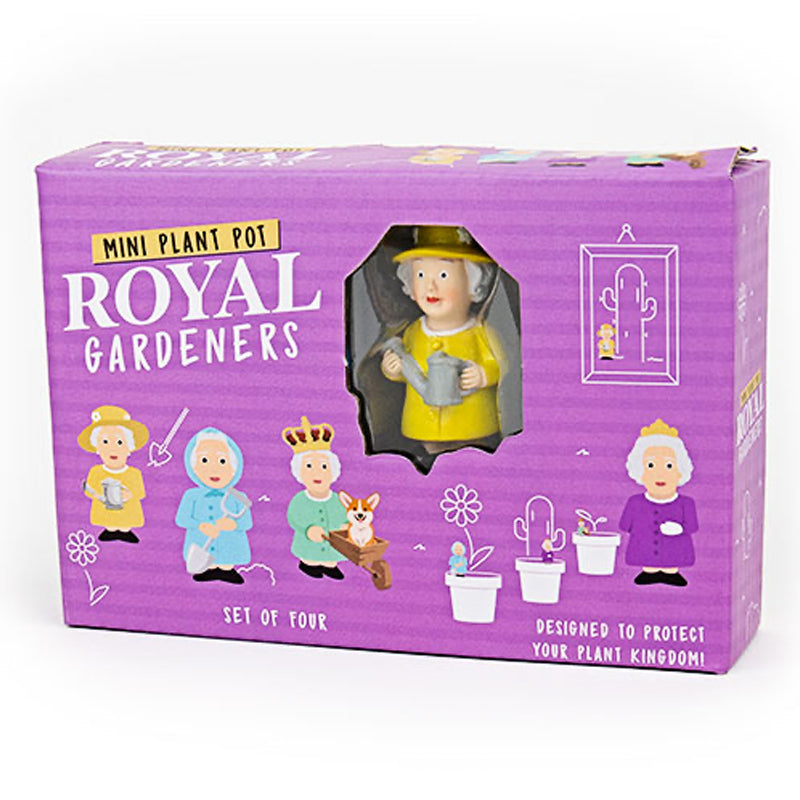 Gift Republic Royal Queen Elizabeth Plant Markers Garden Decor 4.5cm Set (4 Pieces) — image 2