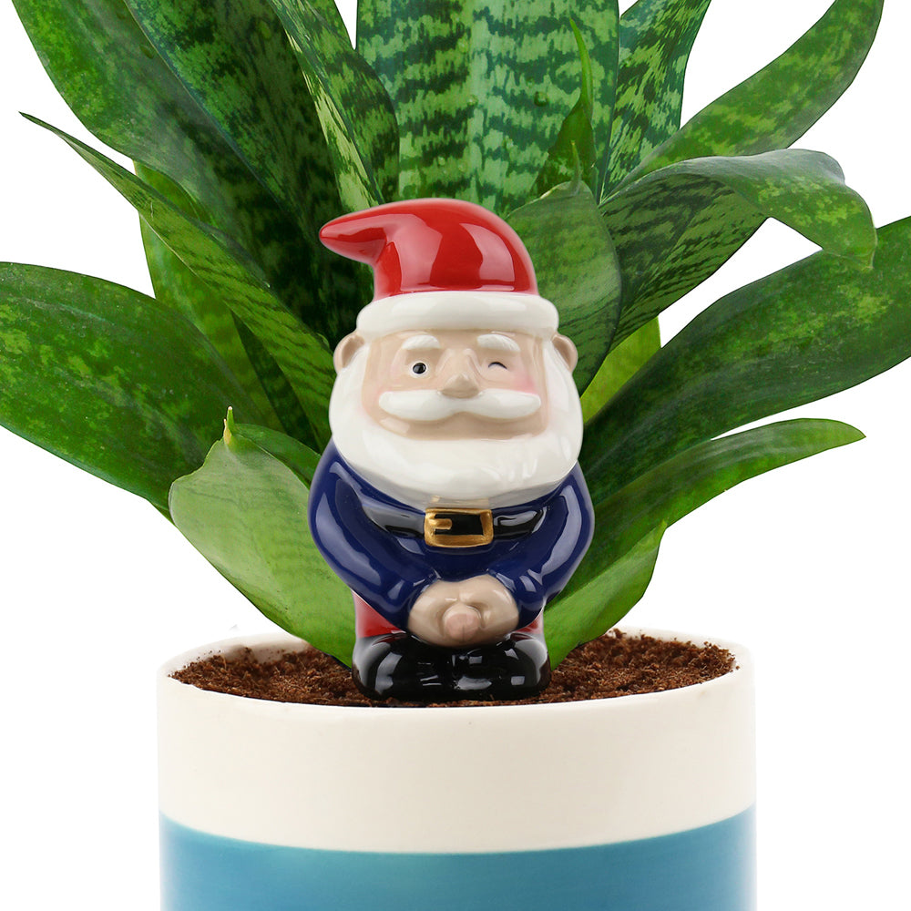 Gift Republic Peeing Gnome Self Watering Planter Outdoor Ornament Garden Decor — image 2