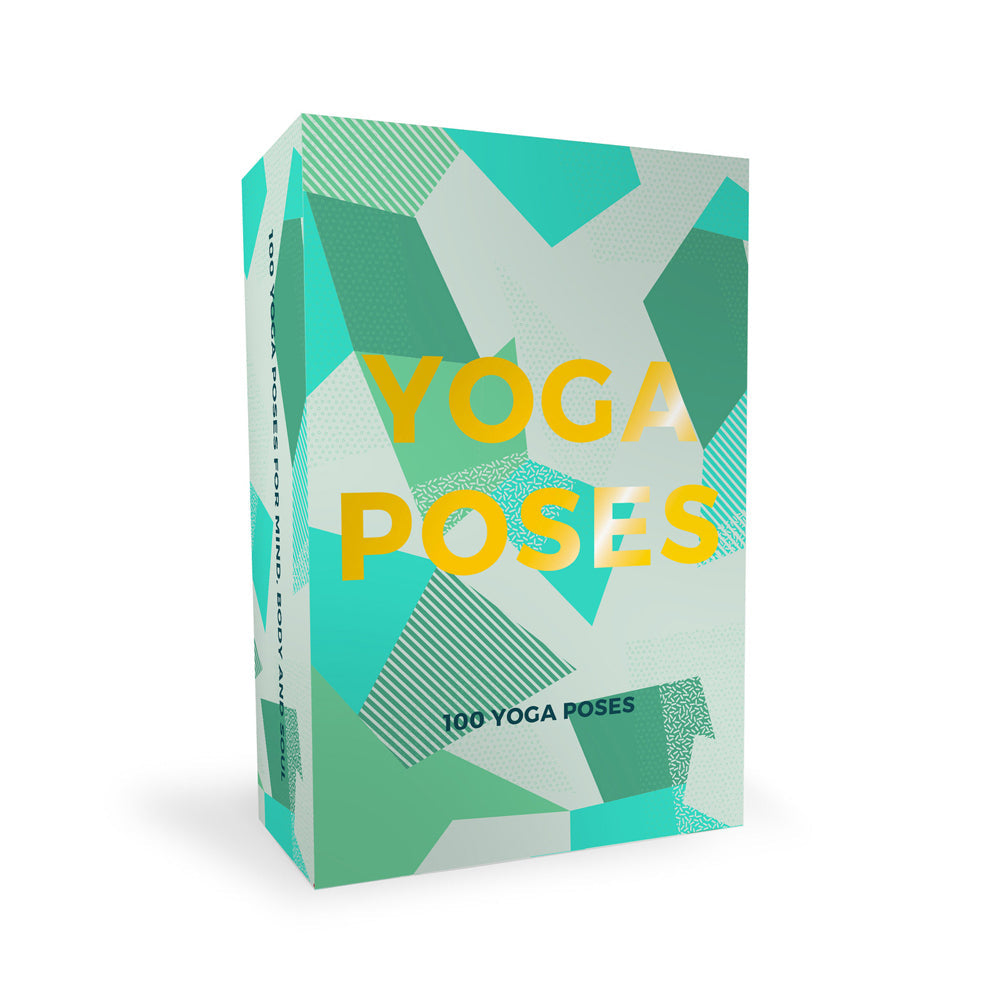 Gift Republic Yoga Poses Position Cards Exercises/Sequences/Stretches Deck (100 Pieces)