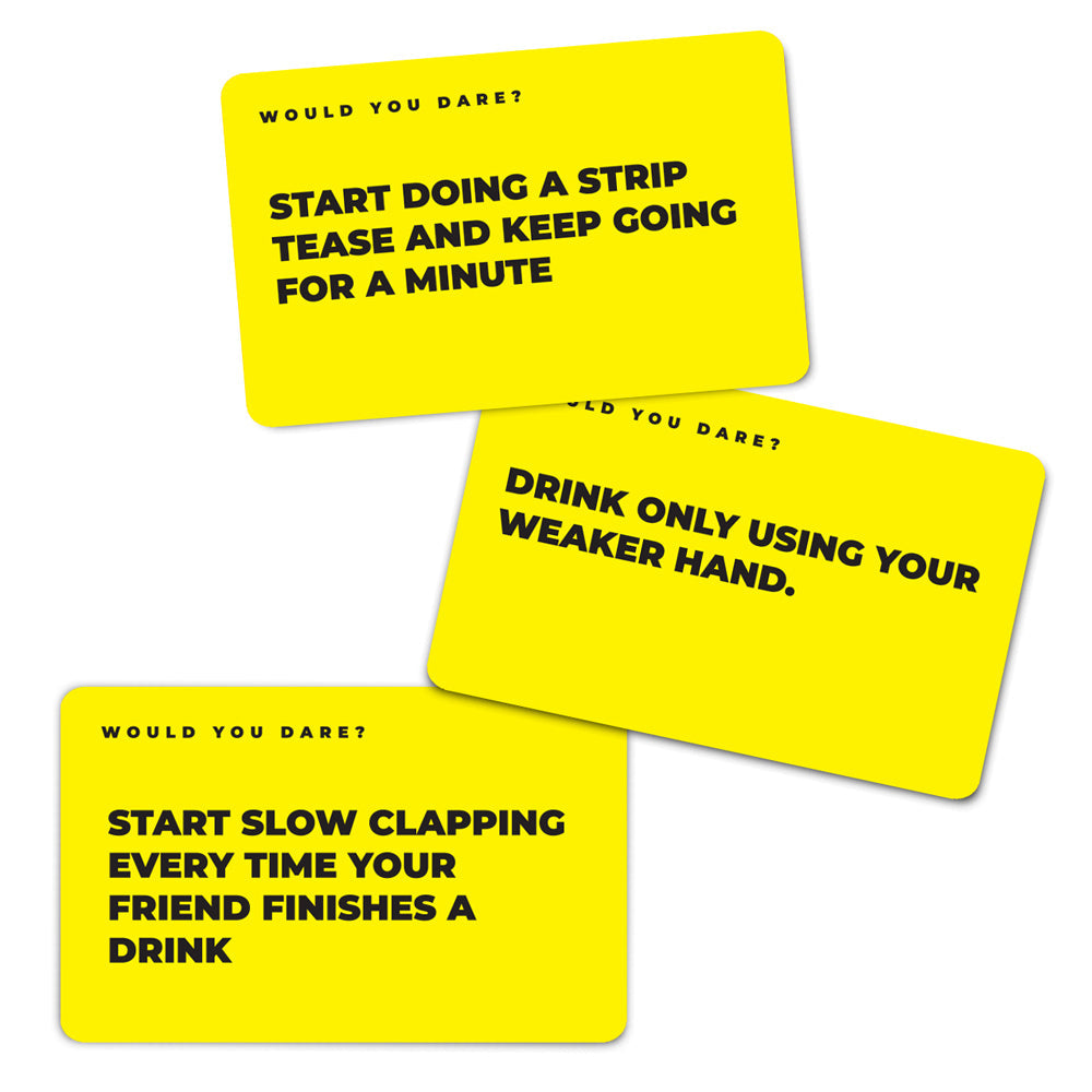Gift Republic Would You Dare Challenge Cards Fun Family Party Game Night
