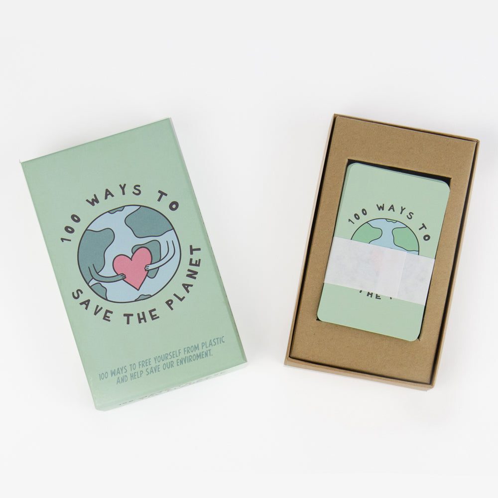 Gift Republic Ways To Save The Planet Cards Deck Set Trivia Party Game (100 Pieces) — image 3