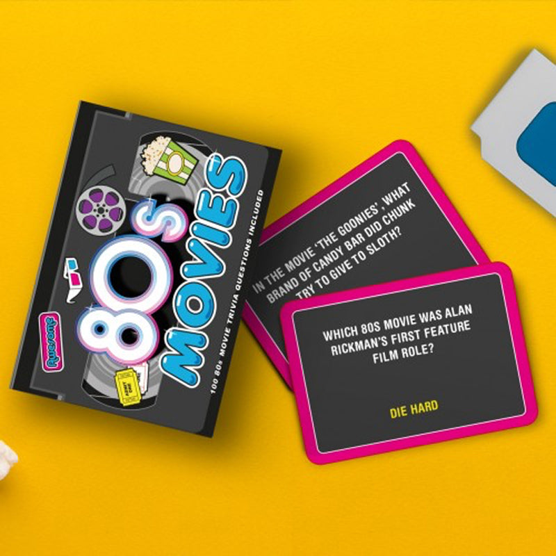 Awesome 80s Movie/Film Trivia Question Guessing Knowledge Quiz Home Family Game — image 2