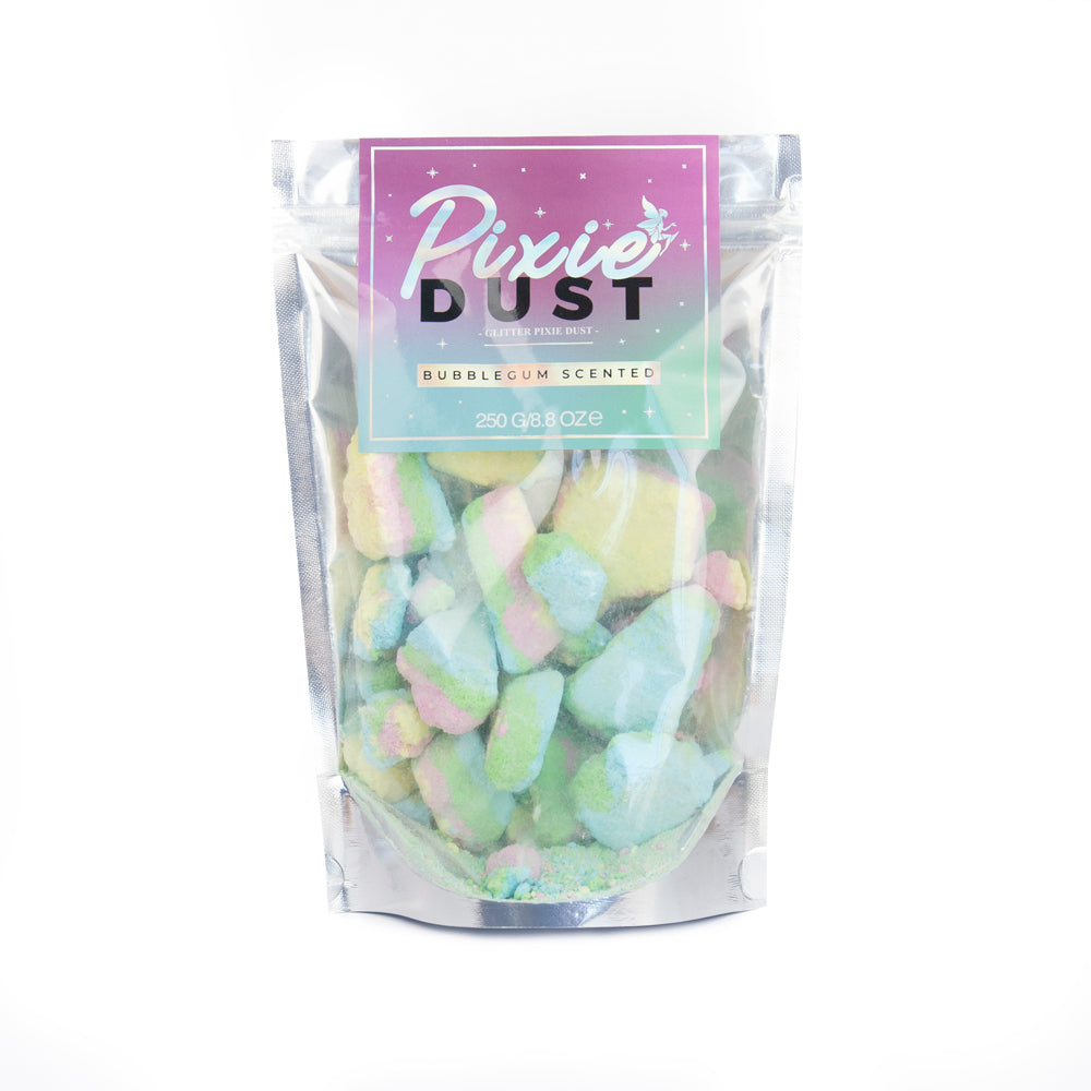 Gift Republic 250g Glitter Pixie Dust Scented Bath Salt Fragrance Bubblegum (2 Pack) — image 2