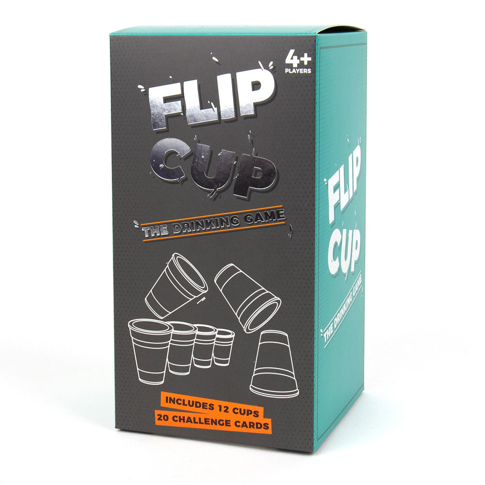 Gift Republic Flip 12pc Cup & 20pc Card Drinking Family Party Playing Game Set — image 2