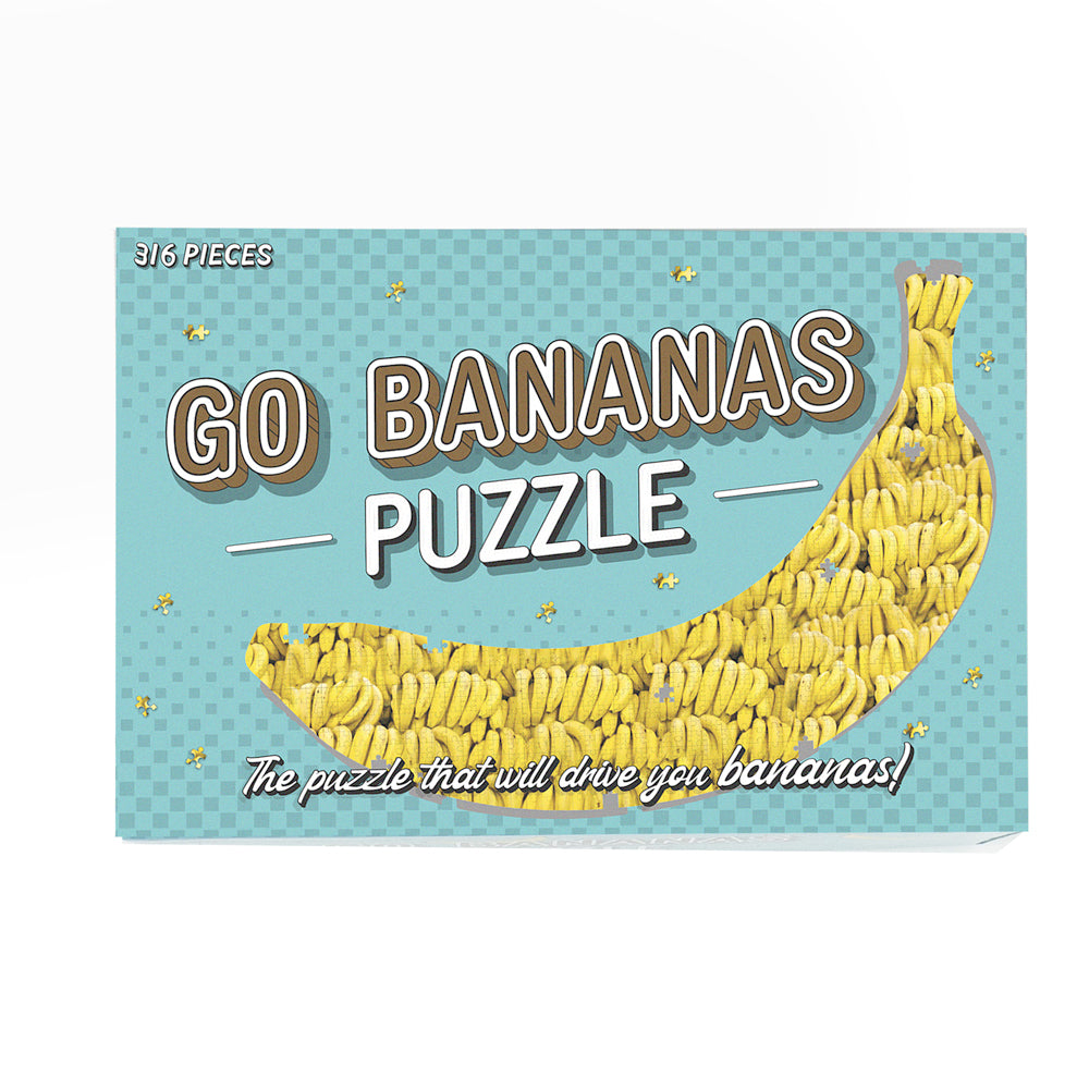 Gift Republic Drive You Bananas Jigsaw Puzzle Kids/Adult Family Game Play (316 Pieces)