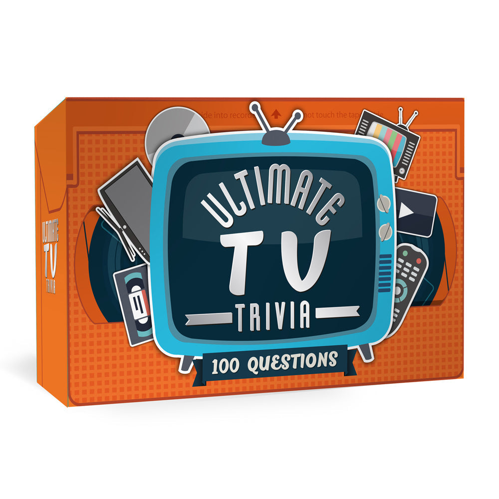 Gift Republic Ultimate TV Trivia Question Quiz Party Game Cards Set Deck (100 Pieces)