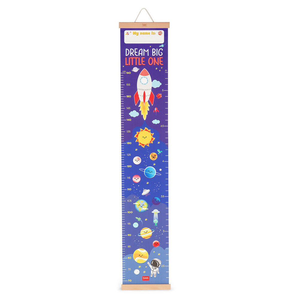 Legami 160cm Blue Dream Big Little One Wall-Hanging Height Chart