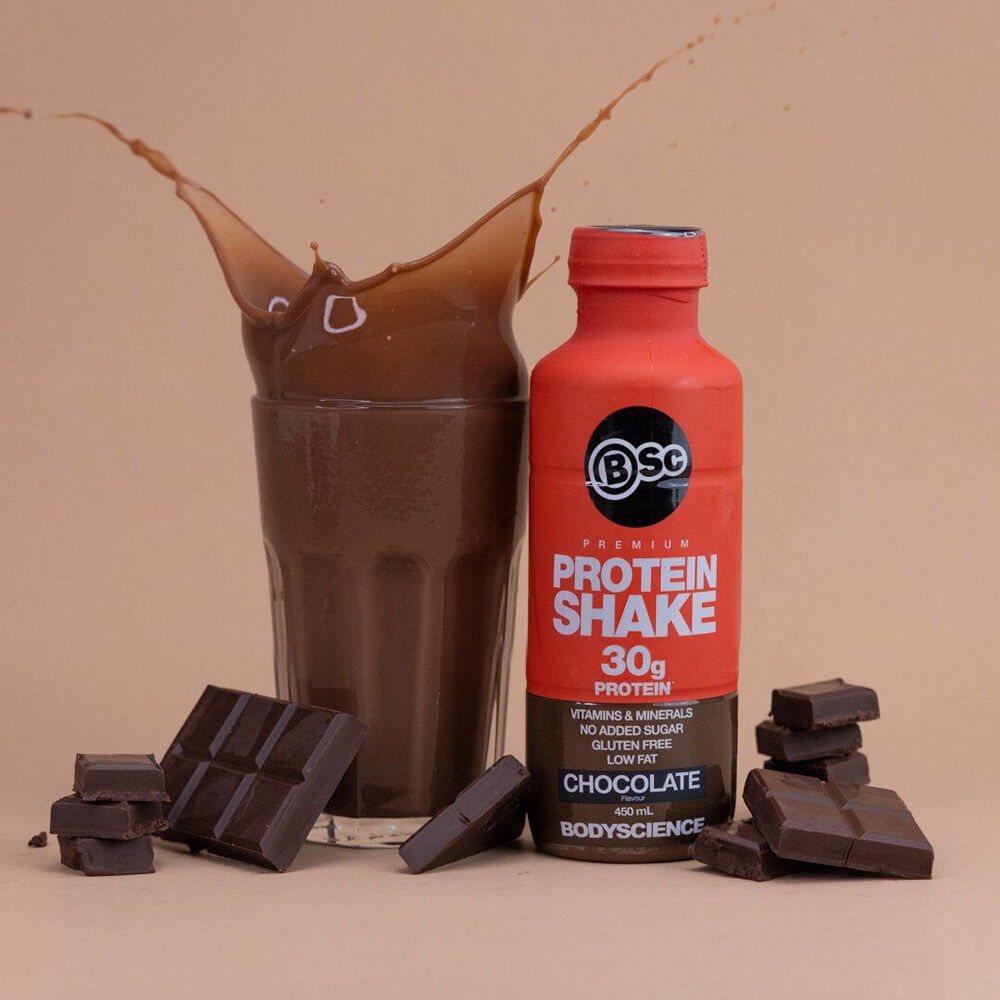 BSc Ready To Drink Premium 30g Protein Shake Post Workout 450ml Chocolate (6 Pack) — image 4
