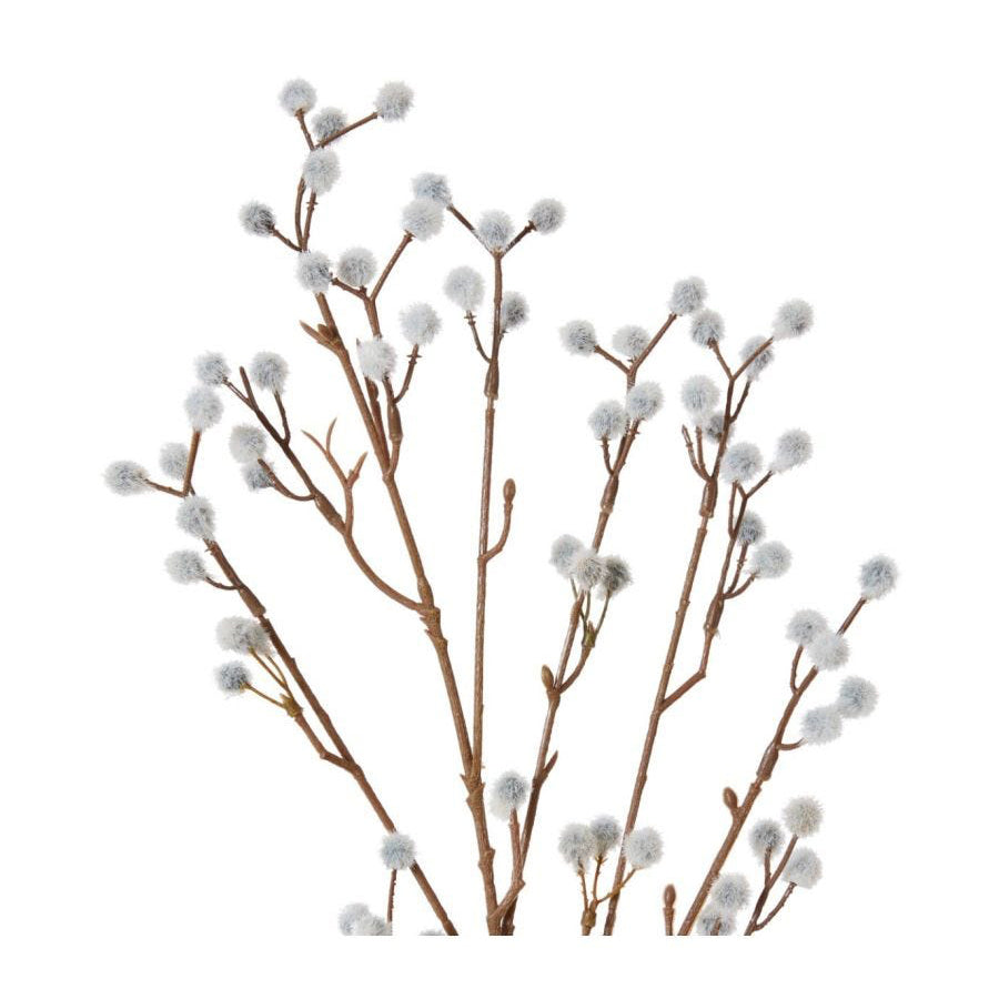 E Style Artificial 70cm Fabric/Plastic Willow Spray - Natural (3 Pack)
