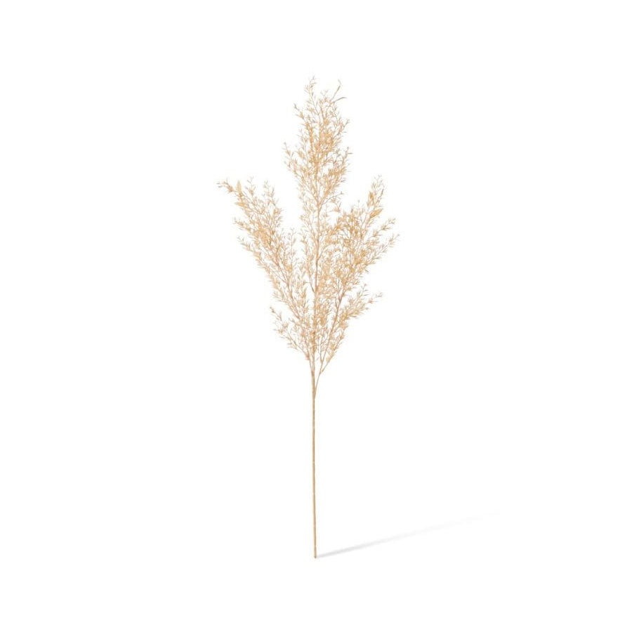 E Style 97cm Plastic Tea Leaf Spray Artificial Faux Home Decor Natural (3 Pack) — image 2