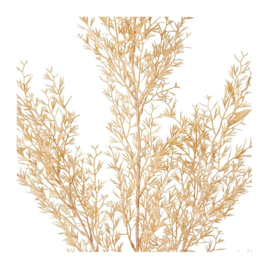 E Style 97cm Plastic Tea Leaf Spray Artificial Faux Home Decor Natural (3 Pack) — image 3
