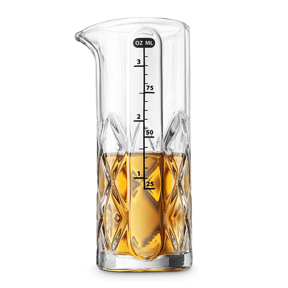 Final Touch 100ml Hand-Etched On The Rock Whisky Glass w/ Ice Mould/Jigger (5 Pieces) — image 2