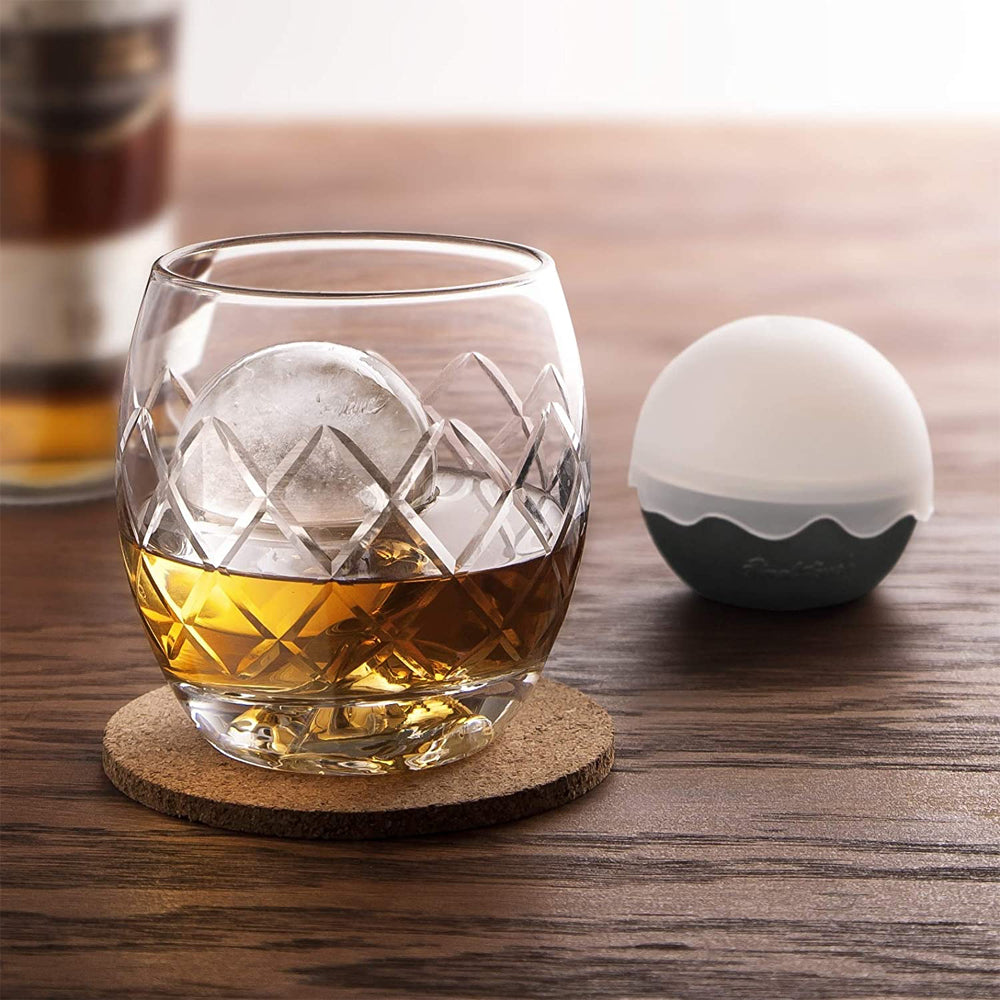 Final Touch 100ml Hand-Etched On The Rock Whisky Glass w/ Ice Mould/Jigger (5 Pieces) — image 7