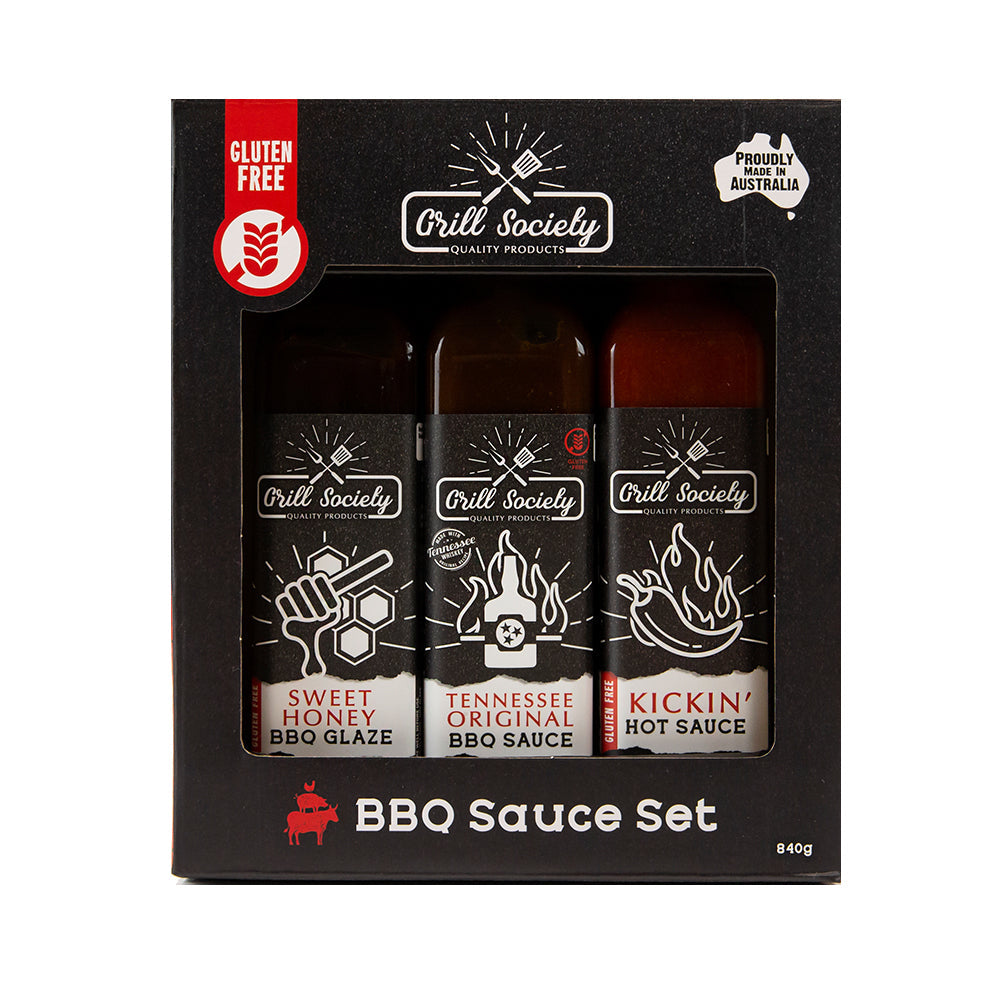 Grill Society BBQ Sauce Set (3 Pieces)