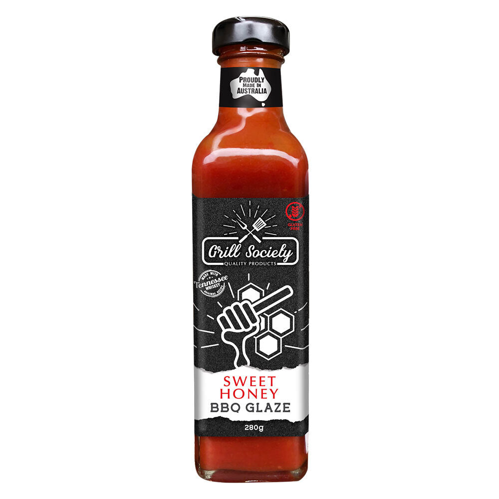 Grill Society 280g Grill Society Sweet Honey Glaze BBQ Dip Sauce/Condiment Cooking/Roast/Grill