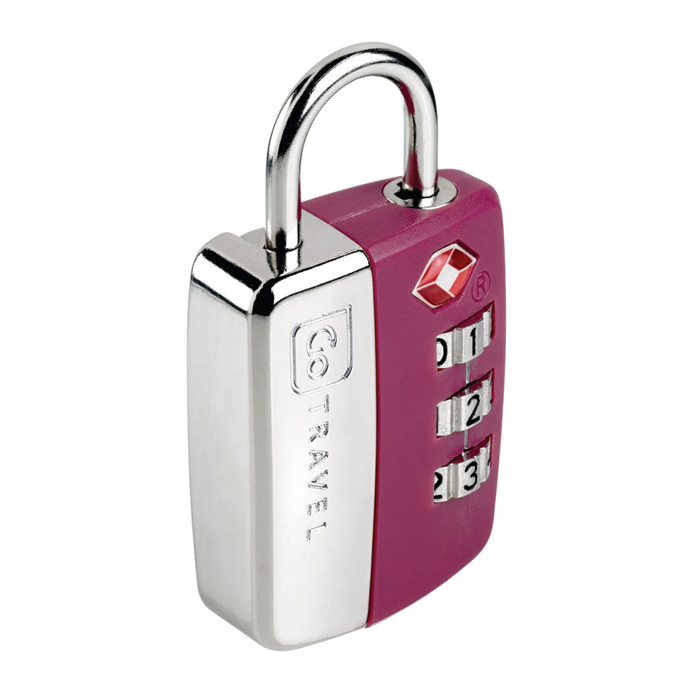 GO Travel TSA Luggage/Suitcase/Bag Combination Digit Security Padlock Assort (2 Pack) — image 2