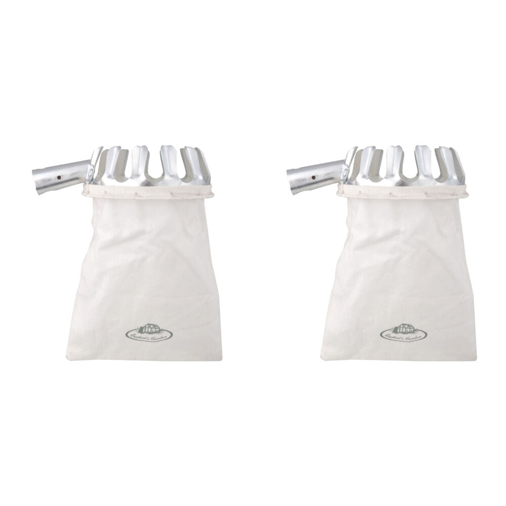 Esschert Design Fruit Picker Head Only Garden Outdoor Accessory 19.1cm Cream (2 Pack)
