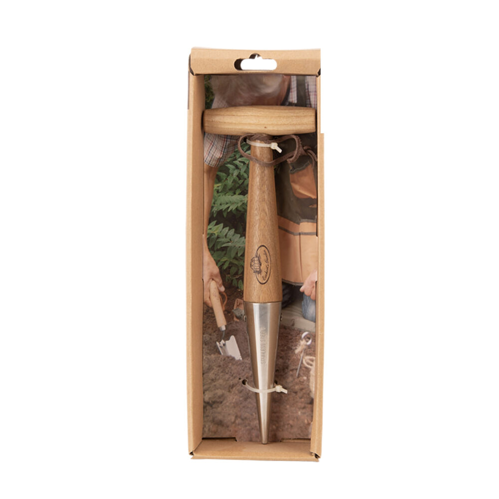 Esschert Design Stainless Steel/Ashwood Dibber Garden Accessory 29.5cm Natural — image 2