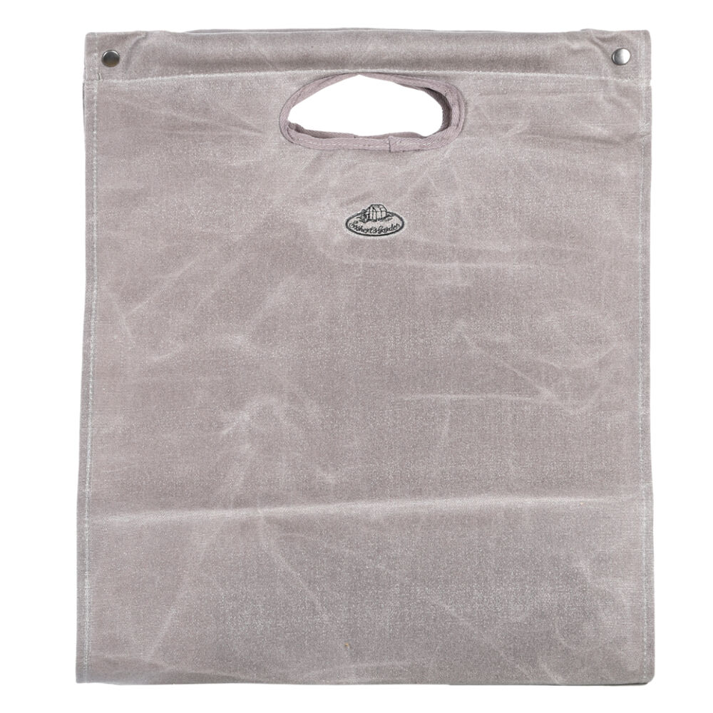 Esschert Design Waxed Canvas Log Carrier Garden/Outdoor Storage 70.5cm Grey — image 2