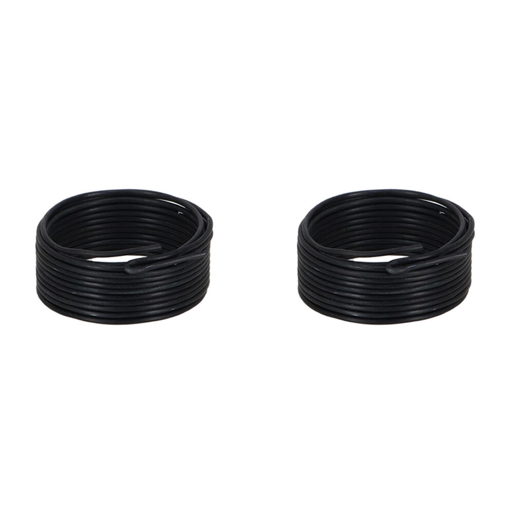 Esschert Design 3mm Bonsai Aluminium Training Wire Plants Fastener Black (2 Pack)