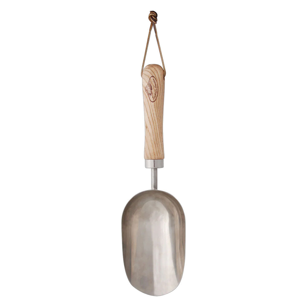 Esschert Design Stainless Steel Gardening Tool Compost Garden Soil Hand Scoop